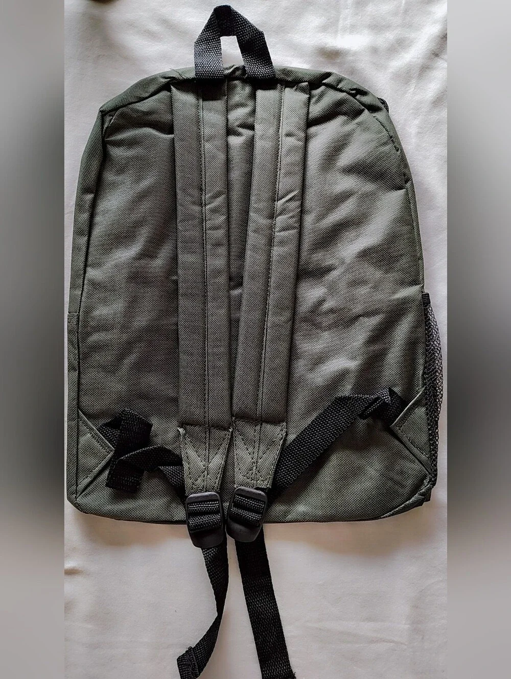 17 Inch Olive Green Backpack